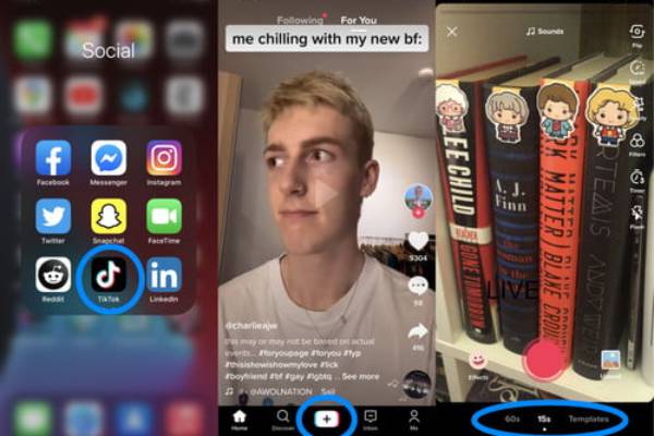 How to create live videos on TikTok